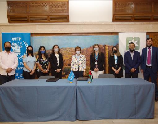 WFP, NAJMAH sign agreement to enhance food security of 7,500 Jordanians, refugees