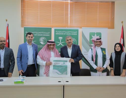 KSRelief  Najmah launch Food Security Project in Jordan 2022