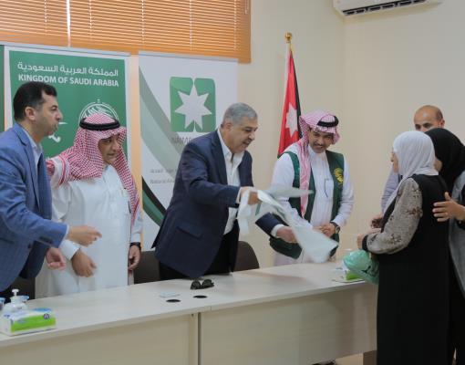 KSRelief and Najmah launch Food Security Project in Jordan 2022